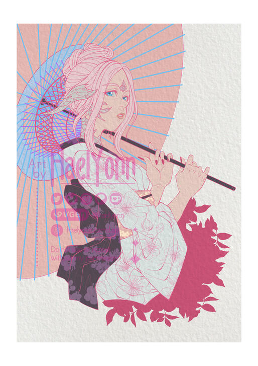 Japanese Umbrella YCH