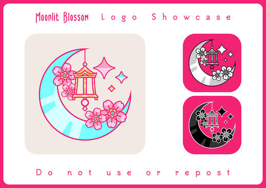 Moonlit Blossom Logo
