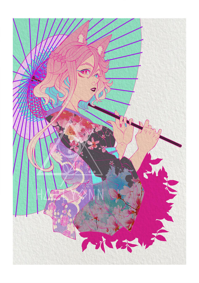 Japanese Umbrella YCH Japanese Umbrella YCH