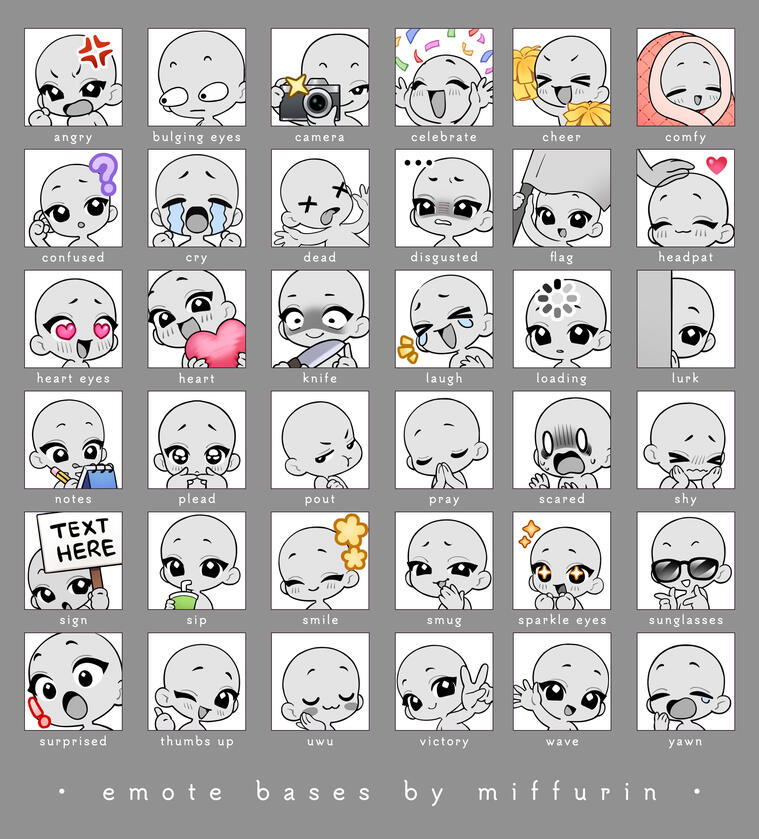 YCH Emotes